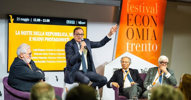 La notte della Repubblica, vecchi e nuovi protagonisti
Nella foto: Fabrizio Palenzona,  Tommaso Cerno, Luigi Bisignani, Massimo Ponzellini.