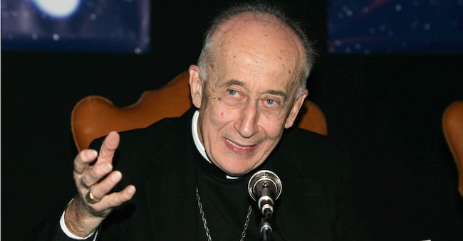 Il cardinale Camillo Ruini - FOTO ARCHIVIO 7146