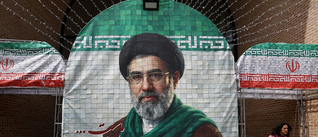 Il Supremo  leader Mojtaba Khamenei a Tehran via REUTERS
