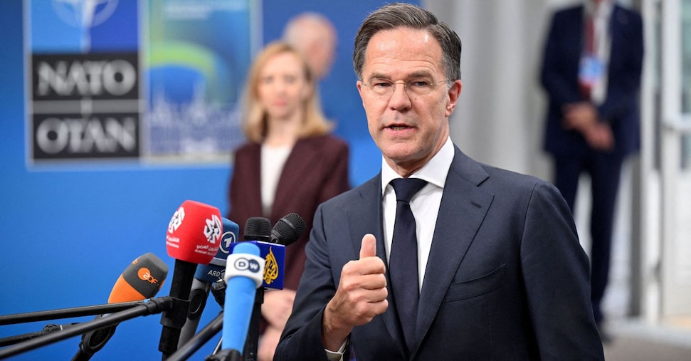 Ucraina, Rutte: «Il peso degli aiuti a Kiev ricade su pochi alleati, non è equo»