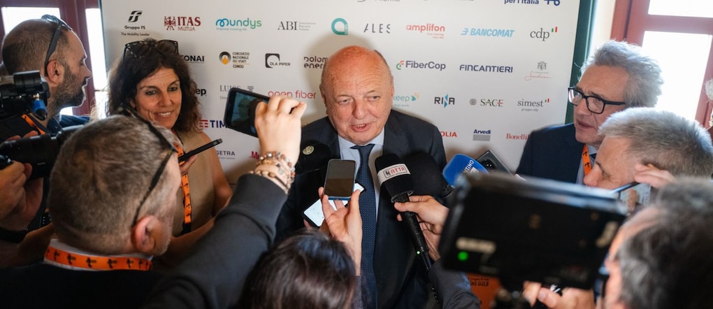 Il ministro Gilberto Pichetto Fratinal Festival dell’Economia di Trento