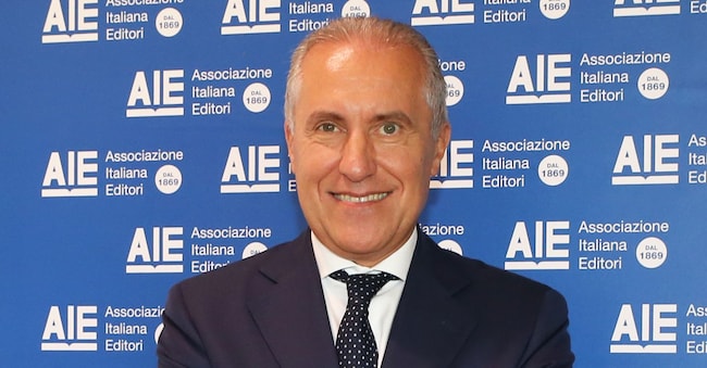 GIORGIO RIVA VICE  PRESIDENTE   AIE  ASSOCIAZIONE ITALIANA EDITORI PERSONAGGI