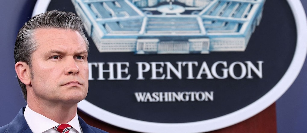Il Segretario alla Difesa Usa Pete Hegseth  REUTERS