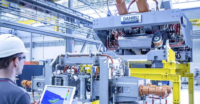 Un impianto produttivo del gruppo