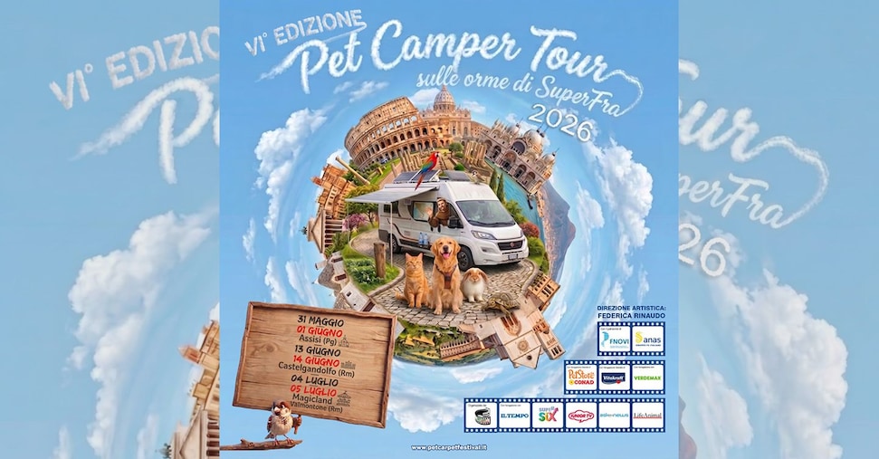 Il 6° Pet camper tour celebra San Francesco con Polizia e Anas per combattere l’abbandono degli animali Il 6° Pet camper tour celebra San Francesco con Polizia e Anas per combattere l’abbandono degli animali