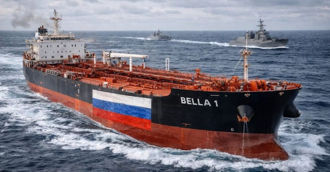 La Bella 1, appartenente alla flotta ombra russa