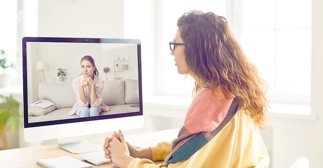Da remoto. I cinque incontri a disposizione del singolo studente attraverso la piattaforma «AscoltaMi» del Mim si svolgeranno in videoconferenza