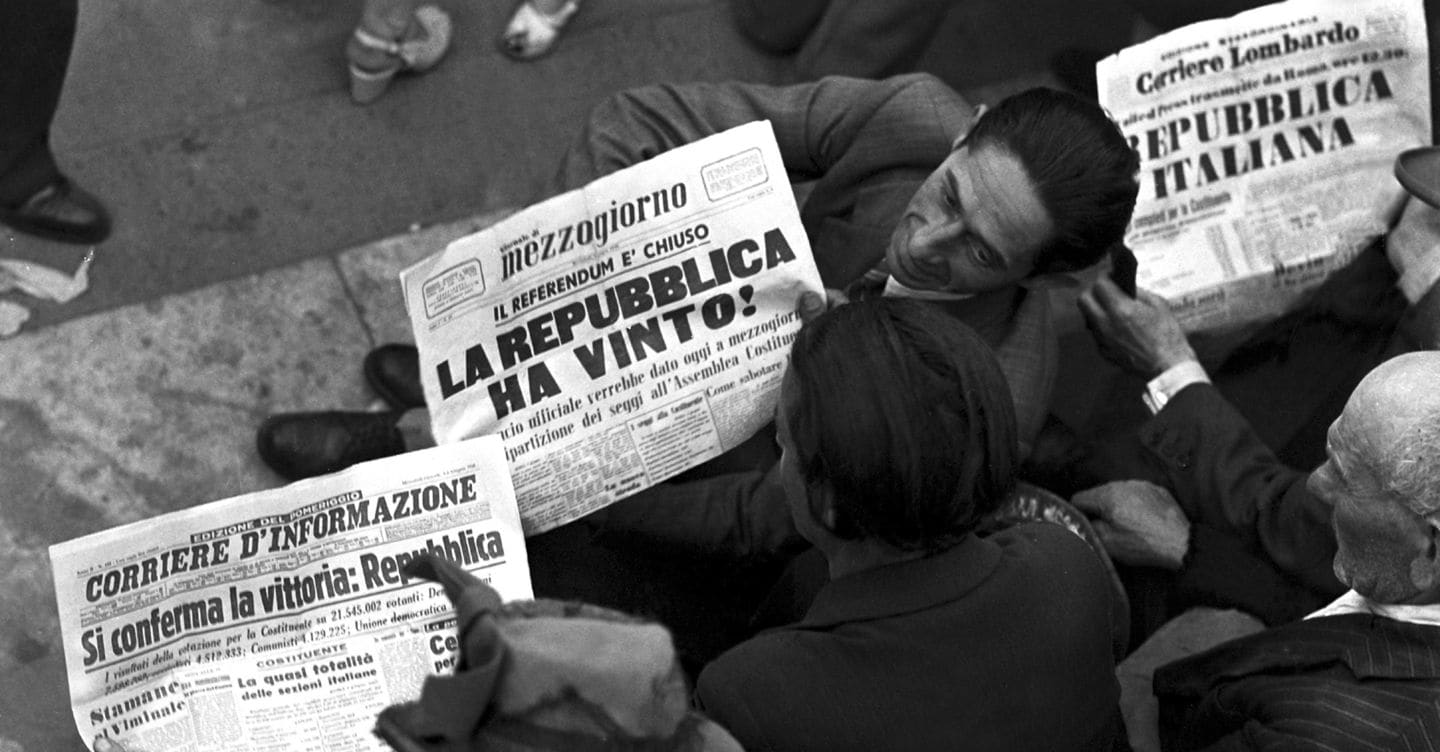 Gli 80 anni della Repubblica: la svolta e i nuovi diritti