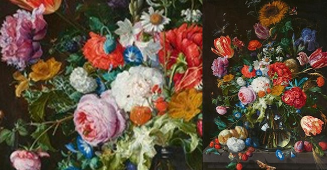  «Still life with flowers and fruits on a stone ledge» di Jan Davidsz. De Heem. Olio su tela, 87,3 x 67,2 cm. Stima 1 milione di euro, aggiudicato il 17 maggio 2025 per 3.550.000 euro. Record tedesco per un lavoro Old Masters e del XIX secolo