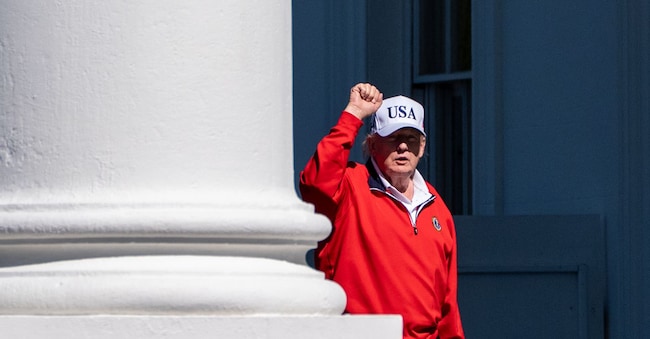 Il Presidente Usa Donald Trump alla Casa Bianca (AP Photo/Alex Brandon) APN