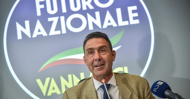 Roberto Vannacci durante una conferenza stampa di Futuro Nazionale a Palazzo Pirelli, Milano, 26 Maggio 2026.
ANSA/MATTEO CORNER ANSA
