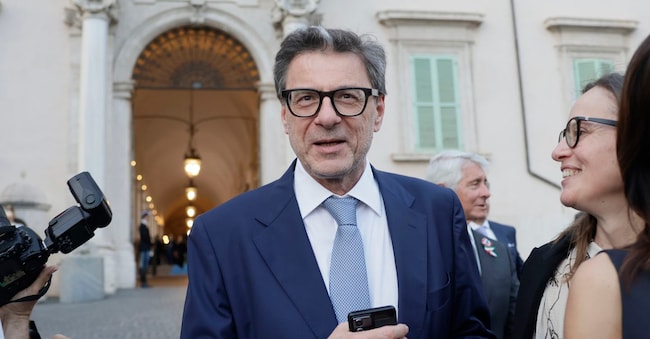 Il Ministro dell’Economia Giancarlo Giorgetti LAPRESSE