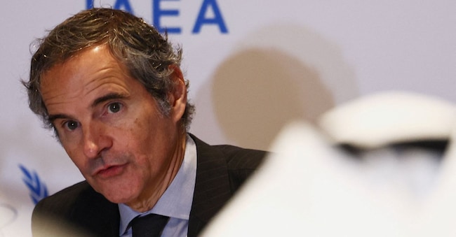 Rafael Mariano Grossi, direttore generale dell’Aiea, l’Agenzia internazionale per l’energia atomica REUTERS