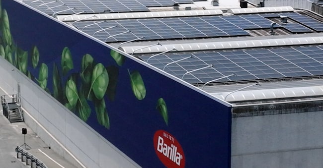 Sul fronte energetico Barilla ha investito 30 milioni di euro come parte del piano quinquennale da 168 milioni  entro il 2030 destinato agli stabilimenti produttivi