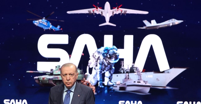 Il leader turco Erdogan REUTERS