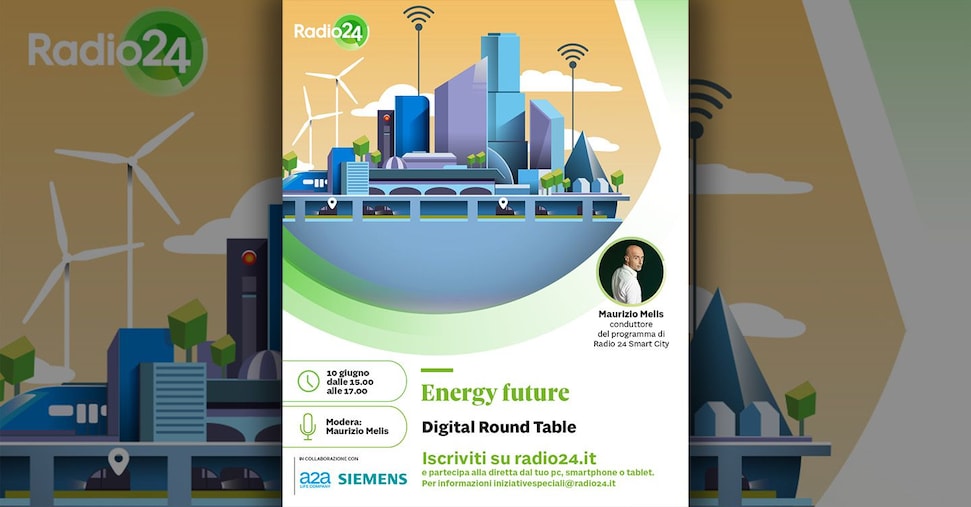 Sicurezza e transizione energetica alla Digital Round Table di Radio 24