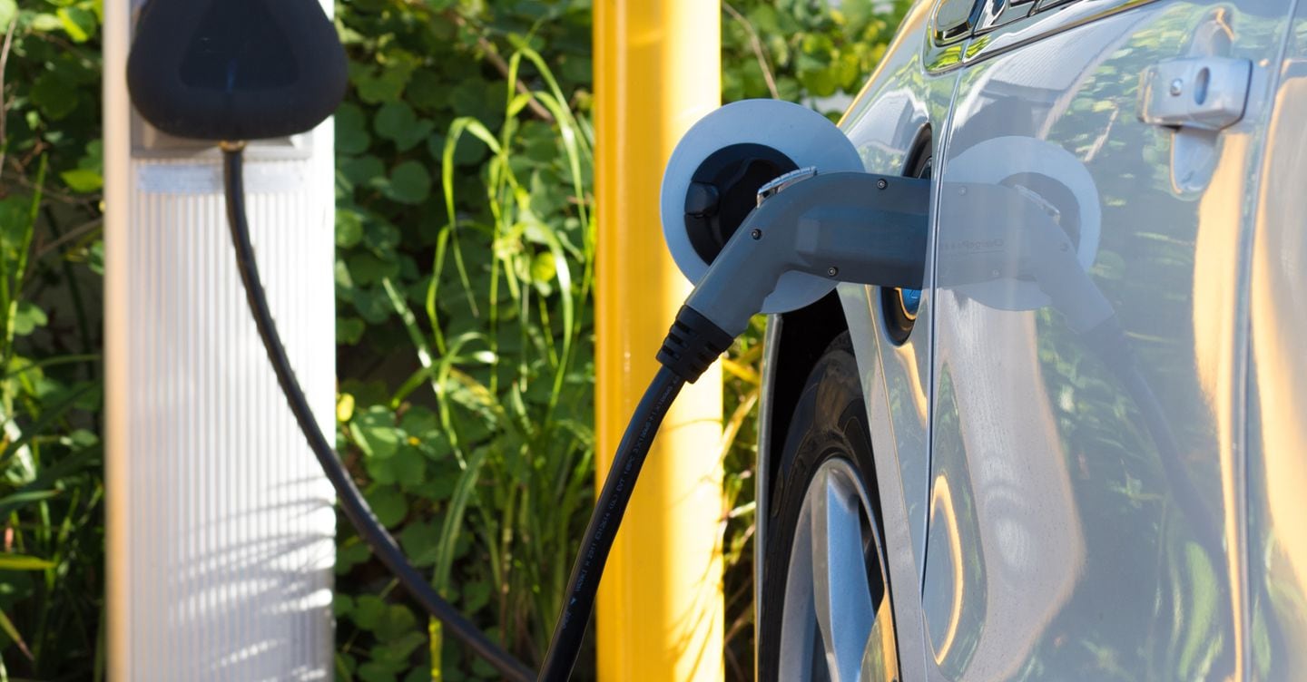 An electric car charging in California Michael Flippo - stock.adobe.com