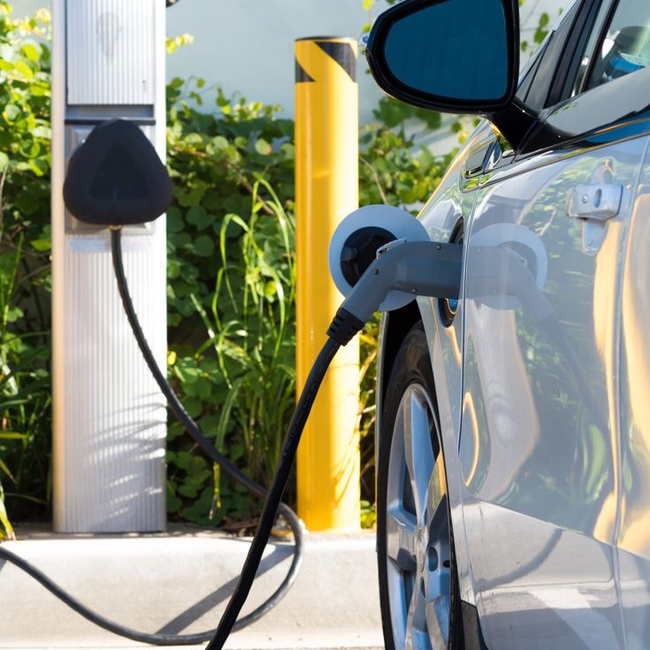 An electric car charging in California Michael Flippo - stock.adobe.com