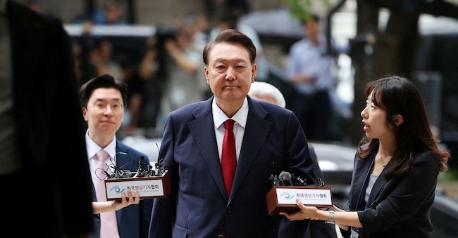L’ex presidente sudcoreano Yoon Suk Yeol condattato ad altri 30 anni di carcere  REUTERS
