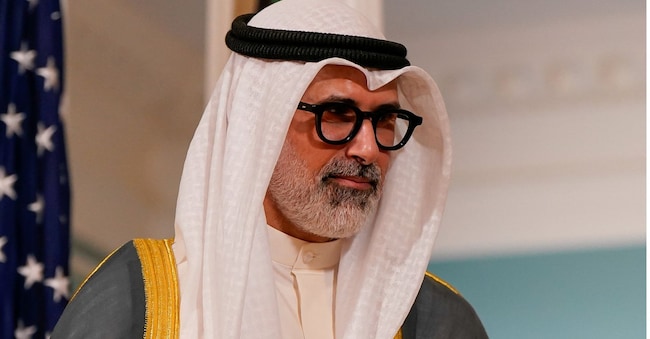 Il ministro degli esteri del Kuwait, Sheikh Jarrah Jaber Al-Ahmad Al-Sabah, ritratto durante una sua recente visita negli Usa REUTERS