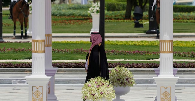Il principe saudita Mohammed bin Salman  AP