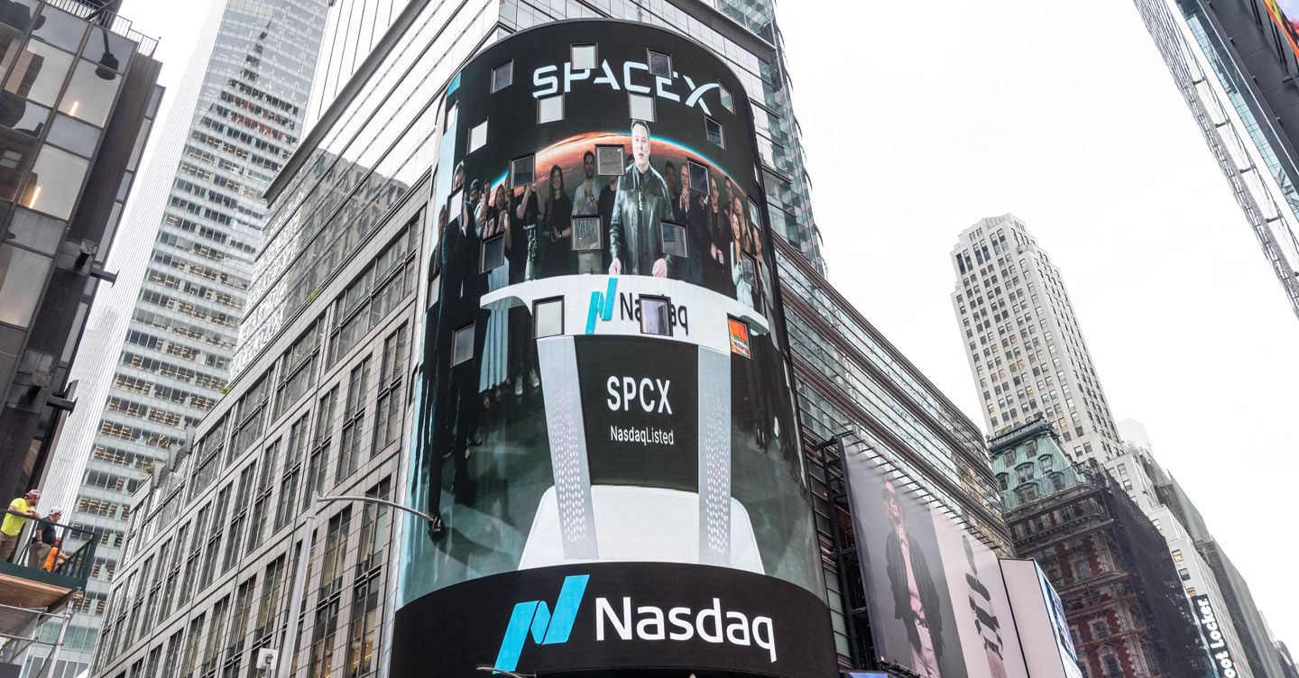 Anteprima: Borse, Wall Street chiude in forte rialzo: Nasdaq +3,07%. Vola SpaceX