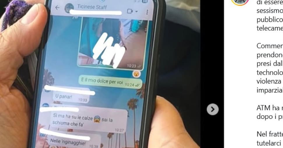 Atm, chat sessista: sospesi i dipendenti coinvolti, un indagato Atm, chat sessista: sospesi i dipendenti coinvolti, un indagato