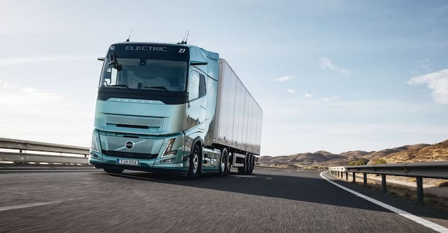 Volvo. Ha lanciato quest’anno un camion elettrico con 600 km di autonomia
