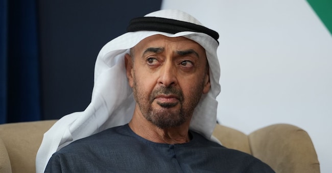 Lo sceicco Khaled Bin Mohamed Bin Zayed APN