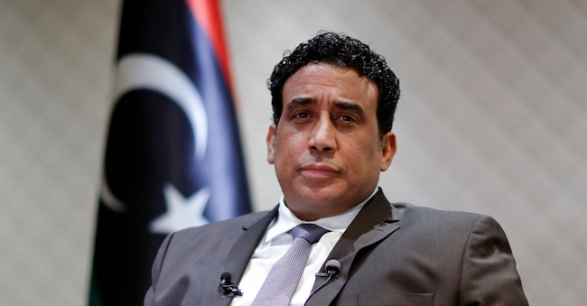 Il presidente del Consiglio presidenziale libico Mohamed al-Menfi.  (REUTERS/Gonzalo Fuentes)