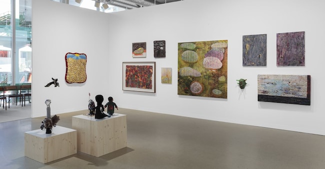Lo stand ad Art Basel della galleria Fortes D’Aloia and Gabriel