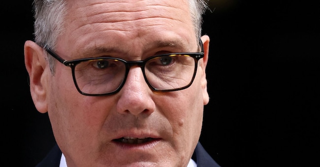 Il primo ministro britannico dimissionario, Keir Starmer. REUTERS/Jack Taylor REUTERS
