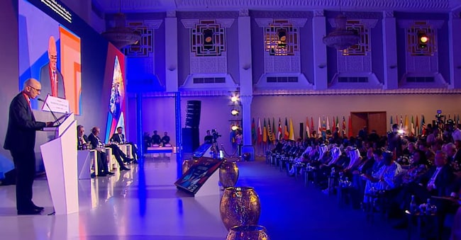 Inizio lavori del PAM Economic forum