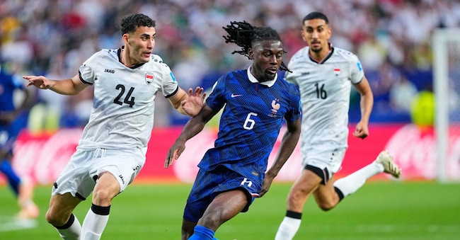 La partita tra Francia e Iraq, disputata a Filadelfia lunedì 22 giugno 2026.  (APS)