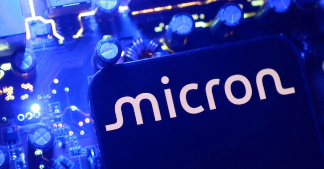 Il logo di Micron - 11 giugno 2026. REUTERS/Dado Ruvic/Illustrazione/Foto d'archivio REUTERS