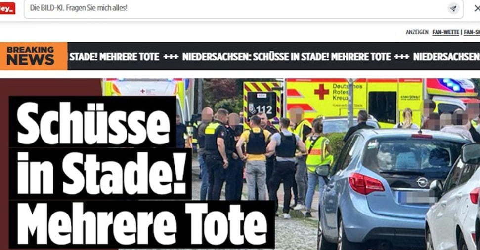 Sparatoria in Germania, cinque vittime. Arrestato un sospetto