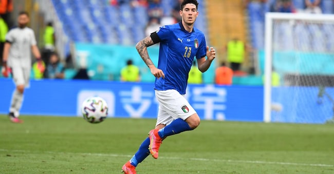 Alessandro Bastoni durante una partita della Nazionale (Foto di Claudio Villa/Getty Images) Getty Images