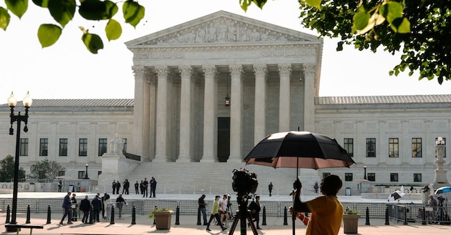 La Corte Suprema degli Stati Uniti, a Washington, negli Stati Uniti REUTERS