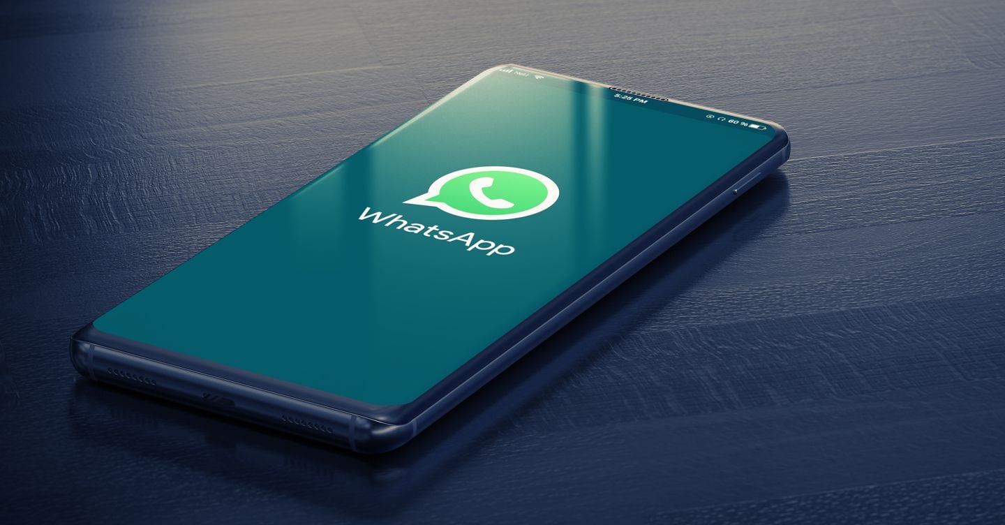 KYIV, UKRAINE-JANUARY, 2020: Whatsapp on Smart Phone Screen. Whatsapp - Most Popular Social Media Tool for Communication Between People in Internet. 3D Rendering. tashatuvango - stock.adobe.com