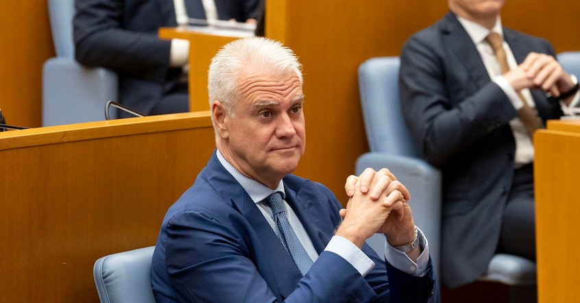 Il Ministro per la pubblica amministrazione Paolo Zangrillo, partecipa alla presentazione del rapporto annuale dell’istituto nazionale di statistica, in occasione del centenario di fondazione dell’istituto. Roma 21 maggio 2026.
ANSA/MASSIMO PERCOSSI ANSA