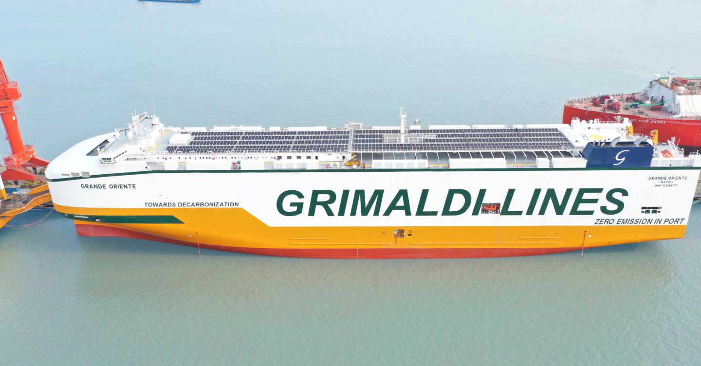 Nuova nave green per il gruppo Grimaldi