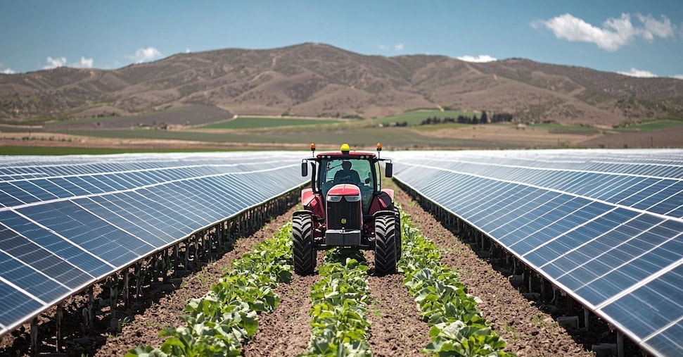 Con l’agrivoltaico reddito da 2mila euro al mese e bollette azzerate Con l’agrivoltaico reddito da 2mila euro al mese e bollette azzerate