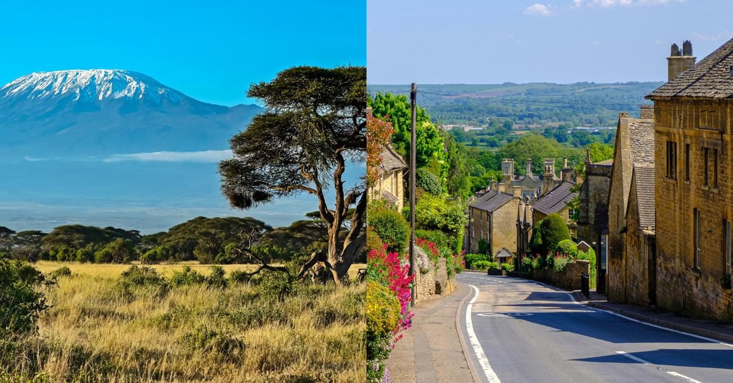 Per dove si parte? Kenia in Africa, Cornovaglia in Europa e Perù in Sud America