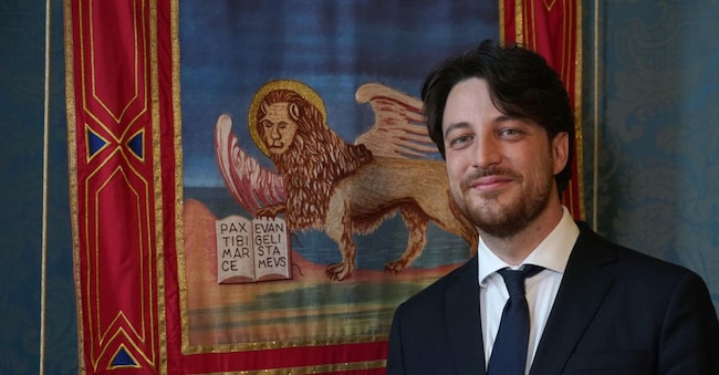 Il presidente della regione Veneto Alberto Stefani, 1 luglio 2026. ANSA/ANDREA MEROLA (NPK) ANSA