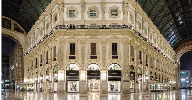 Prada ha appena annunciato il progetto per la Galleria Vittorio Emanuele II a Milano, con ampliamento della boutique e nuovi spazi multifunzionali