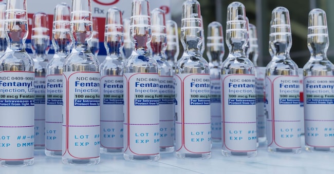 Fiale di Fentanyl (Alamy Stock Photo)
