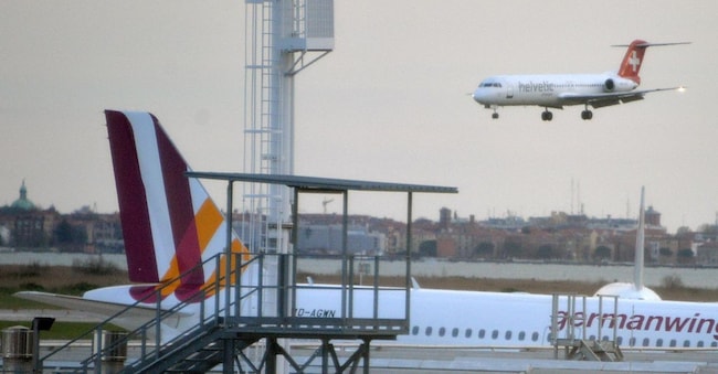 L'aeroporto veneziano Marco Polo. (Ansa)