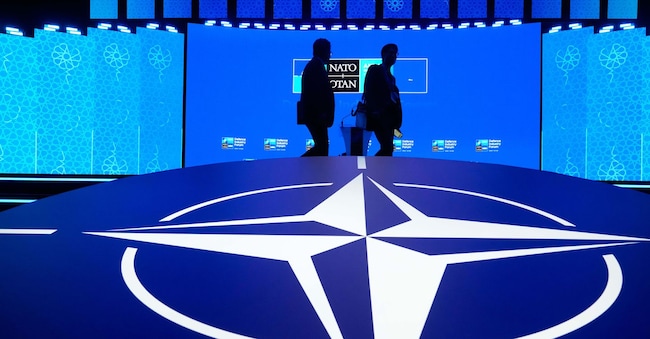 Immagine scattata ad Ankara durante il meeting Nato APN
