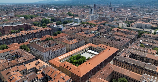 Una foto dall’alto della nuova sede di Reply