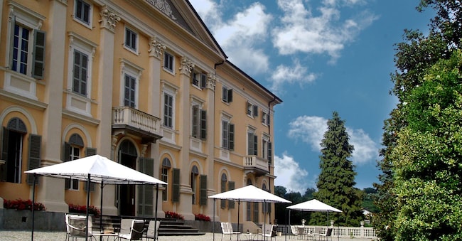 L’esterno di villa Matilde
